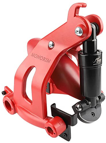HORO.ES Scooter-Federung, Rot, für Xiaomi M365 / PRO / PRO2 / ESSENTIAL / 1S, Uniflex, Unisex Jugend