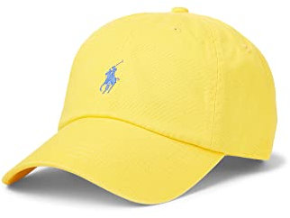 POLO RALPH LAUREN Chino-Ballkappe für große Jungen aus Baumwolle, Lemon Crush, 8-18 Jahre