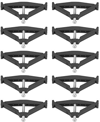 Strumento di Riparazione della Scatola dell'interruttore Riparazione di Cassette di Isolamento Compatto 10 Set Viti in Metallo Nichelato Antiruggine a Prova di umidità per Tipo 86
