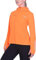 TCA Veste Softshell de Course à Pied pour Femmes. Veste Réfléchissante, Respirante et Compacte avec Poches Zippées - Orange, L