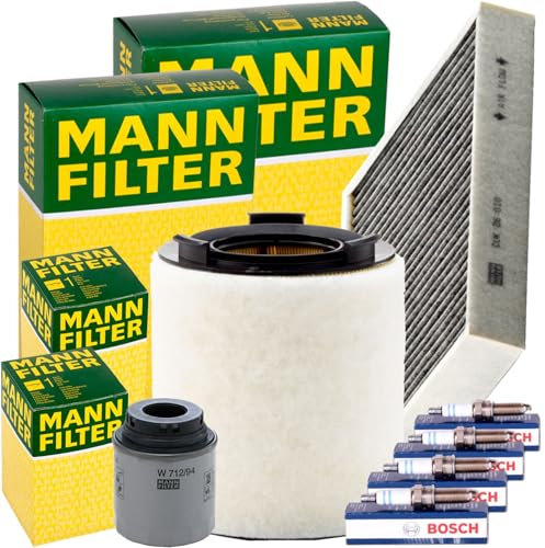 BandelOne enthält Mann Filter Inspektionspaket passend für A1 Polo 6R Fabia 2 Ibiza