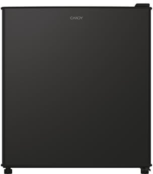 Candy CHASD4351EBC, Frigorífico Mini, Bajo Encimera, Ancho 44,5cm, Altura 51cm, Capacidad 43L, 2 Estantes en la Puerta, Control Interno Mecánico de la temperatura, Iluminación LED, 37DB, Negro