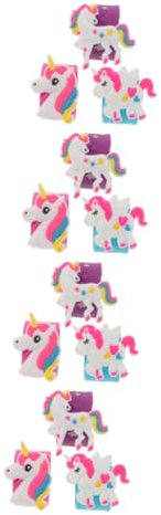 BESTonZON 12 Stück Einhorn Pat Circle The Geschenk Handketten Armbänder Handgelenkband Schlagarmbänder Für Partys Schnappbänder Für Kinder Tier Schlagarmbänder Armbänder