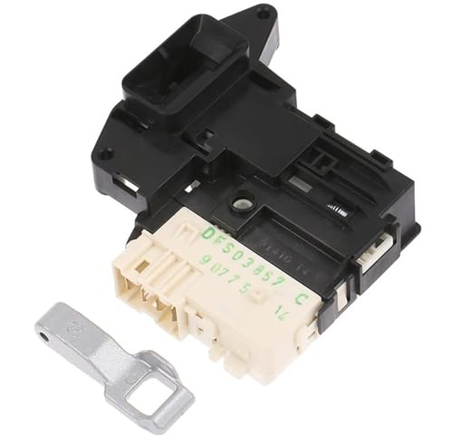 Elektrische Türverriegelung Verzögerungsschalter Türhaken, kompatibel mit LG, Waschmaschine DFS03857 Waschmaschine Ersatzteile