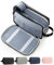 Chakipee Trousse de Toilette de Voyage pour Hommes et Femmes, Trousses de Toilette étanche, Accessoires Sac de Rasage Sac de Rangement pour Outils de Brosse cosmétique avec poignée (Gris)