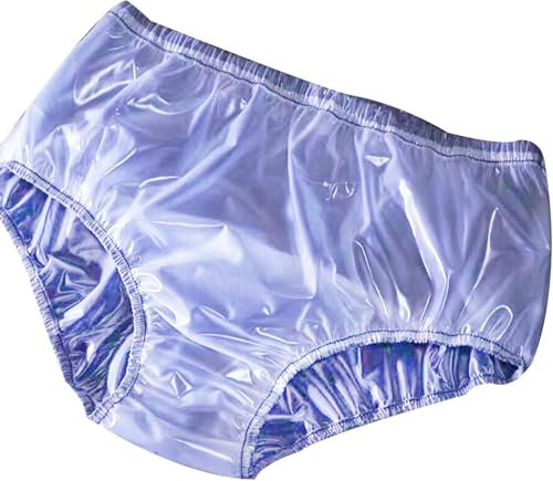 wasserdichte Schlafhose, Geräuschlos Kunststoff Inkontinenzhose,Gummihosen Für Erwachsene, Anti-Seiten-Leckage Physiologisch Kunststoffhose, Wiederverwendbare wasserdichte Windel Men,XXL