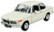 Welly Modell Auto Kompatibel mit BMW 2002ti Coupe Cream Beige 1966-1977 1/24 1:24 Metall Modell Auto Die Cast Neu im Kasten