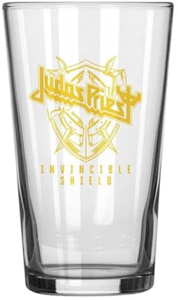 Razamataz Judas Priest Pint Glass Invincible Shield Boxed Size One Size