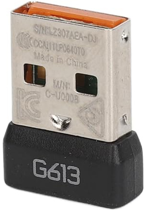 Oxtxuzdm Metallverstärkter USB-Empfänger für G613-Geräte, einfache Installation, stabile Verbindung für Videokonferenz-Receiver