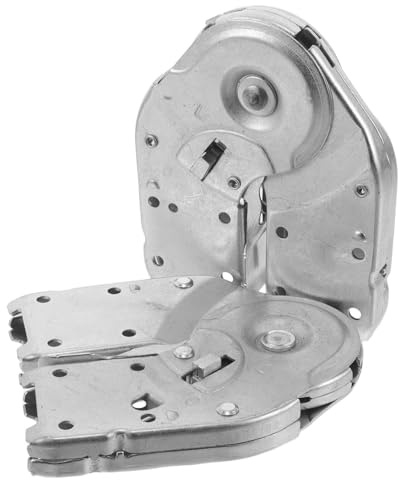 COLLBATH 2 Pièces Charnières Escabeau Inox Pentures Robustes pour Échelle Pliante et Marchepied Fixation Rapide et Stabilité Renforcée pour Réparation Maison