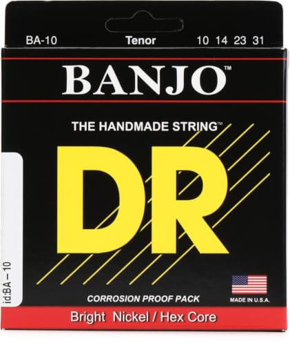 Dr cuerdas BA10 10 – 31 hecho a mano original estilo Banjo Tenor juego de cuerdas para
