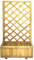 HOMEGARDEN Fioriera da giardino con box in legno di pino 75x30x180h