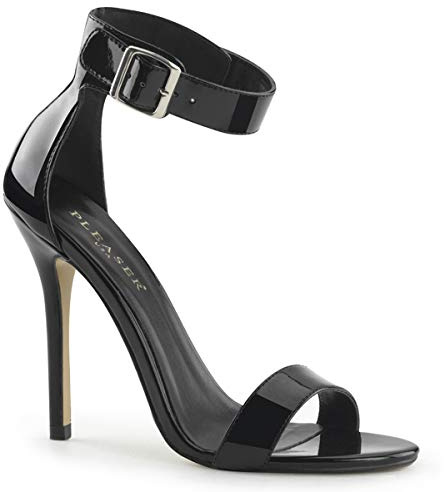 Pleaser AMUSE-10, Damen Knöchelriemchen Sandalen