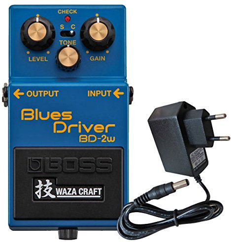 Boss BD-2W Blues Driver Waza Craft Edition + keepdrum Netzteil 9V