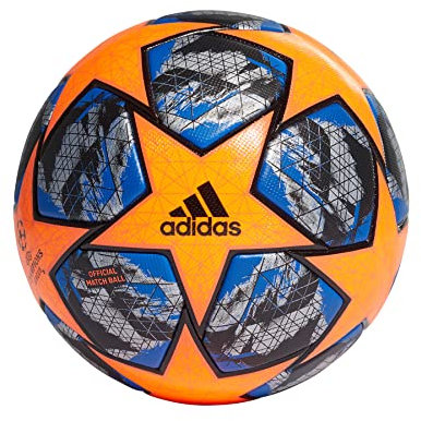 adidas Equipment - Fußbälle Finale OMB Spielball orangeblau 5