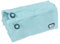 Grafoplás 37543331. Estuche 4 Compartimentos, Azul Pastel, 23x12cm, Bits & Bobs