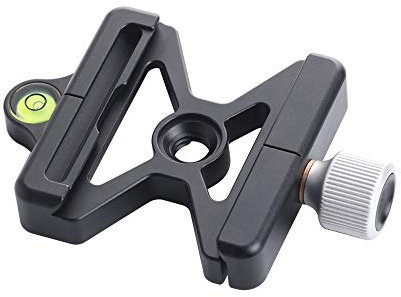 SUNWAYFOTO MAC-15 Tripod Ballhead Quick Release Clamp, Arca Swiss 200PL-14 QR Plate Compatible, DSLR Camera Accessory