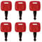 GAOHOU 6PCS RE183935 Chiave di accensione per trattore John Deere 4120 4210 4310 4320 4410 4510 6010 6410 6610 6910