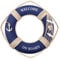Nautische Rettungsring Dekoration Rettungsring Wandbehang Dekor Lebensring Home Wandtür hängen Dekor Strand Thema Home Dekoration(Dunkelblau)