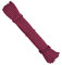 rongweiwang Climbing Rope Portable 6mm Non-slip Downhill Rope Outdoor Activity 6mm Climbing Rope Outdoor Survival Accessory, 2.5m, Red