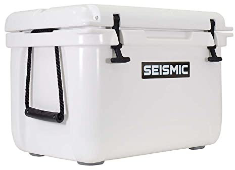 Seismic Audio - SC37NS-White - 37 Quart White Rotomolded Hard Cooler Box