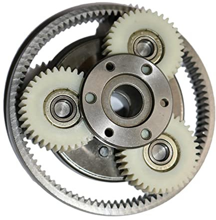 SM SunniMix 36T Planetengetriebe mit Kupplung 36T 38mm Dicke: 11mm Kit Set für Fahrrad Motor Elektrofahrzeug Elektrofahrrad