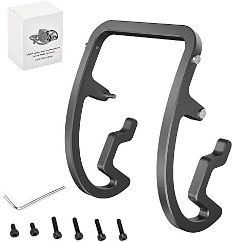 Palumma Drone Gimbal Bumper para DJI Avata FPV Gimbal Protector, Avata Protect Bar Cámara de aleación de aluminio Anti-Collision Guard (negro)