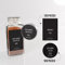 colortouch Spice Labels for Jars, Spice Stickers, 240 Pcs (Round and Rectangle), Waterproof Spice Jar Labels Preprinted for Kitchen Organization and Pantry Storage, Black Seasoning Sticker (BP-166)