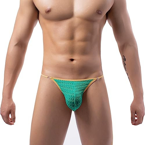 LKRSEEF Erotique Mankini Homme Ouverte Chic Jockstrap Dentelle Moulant Sexy Hot Slip Transparent Boxer Bonbon Lingerie Ficelle Sissy Boxer Livraison Demain