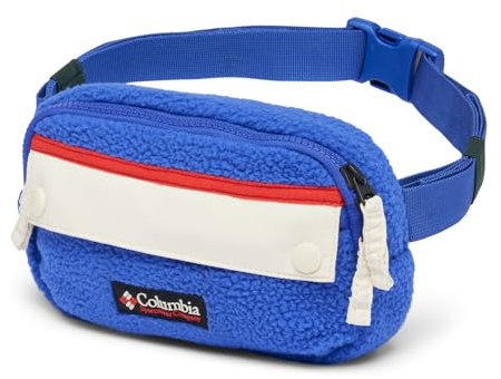 Columbia Helvetia 2 Hip Pack, Marsupio Unisex-Adulto, Blu Clematide/Gesso/Rosso Vela, Taglia Unica