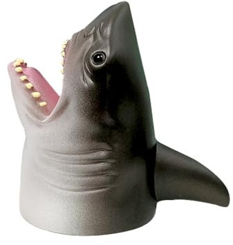 DONGKER LED Nachtlicht, Leuchtendes Hai Licht, 7 Farben, Nachttischlampe mit Dimmbar Touch für Schlafzimmer, Wohnzimmer, Arbeitszimmer, Beleuchtung, Dekoration (Batterie nicht im)