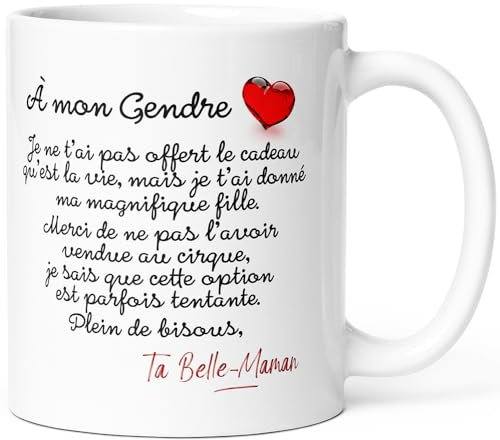 Luigi Collection - Tazas Originales para Regalar, Taza de felicitación para hombre y mujer, diseño divertido, para cumpleaños, Navidad, fiestas, etc. Cerámica 325 ml
