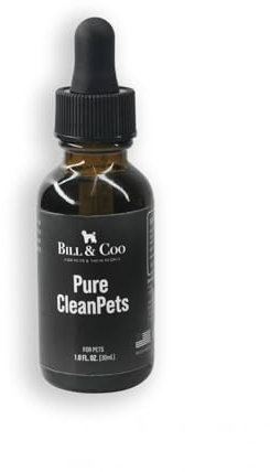 BILL & COO Pure CLEAN Pets (30ml) - Inspiriert von CleanSlate, Entwickelt für Haustiere zur Bekämpfung von Umweltgiften und Schwermetallen