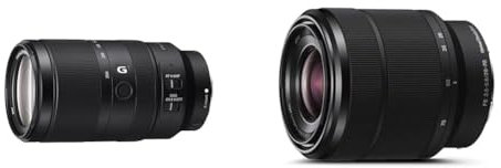 Sony E 70-350mm f/4.5-6.3 G OSS | APS-C & SEL-2870 Standard-Zoom Objektiv (28-70 mm, F3.5–5.6, Vollformat, geeignet für A7, A6000, A5100, A5000 und Nex Serien, E-Mount) schwarz