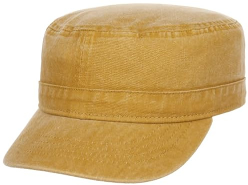 Lipodo Washed Cotton Army Cap Casual Style Robuste Baumwollkappe mit Schirm Damen Herren Frühjahr Sommer