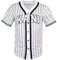 Karl Kani Serif Pinstripe Baseball Jersey Trikot (DE/NL/SE/PL, Alphanumerisch, XXL, Regular, Regular, White)
