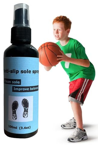Eoixuqba 100ml Schuh Grip VerstäRker, Basketball-Grip-Spray Für Schuhe, Traktionsspray Für Schuhe, Schuh-Grip-Spray Schuhsohlen, Basketball-Grip-Spray Für Schuhe, Basketball-Grip-Spray Für Schuhe