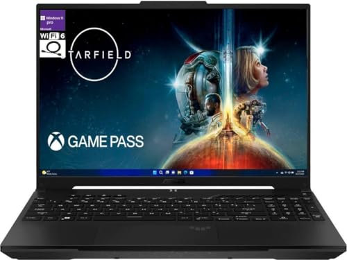 ASUS TUF A16 Gaming Laptop, Display FHD+ da 16 pollici, processore AMD Ryzen 7 7735HS, grafica Radeon RX7700S V8G, 32 GB RAM 2 TB PCIe SSD, tastiera retroilluminata, Wi-Fi 6, Windows 11 Pro, nero