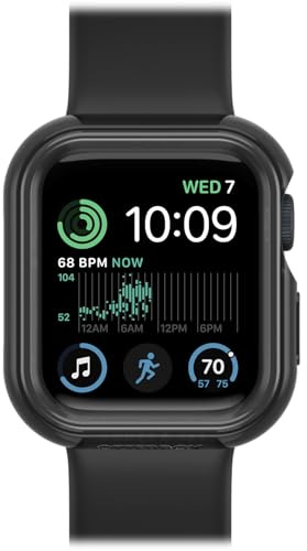OtterBox Watch Bumper Apple Watch Series SE (2nd/1st gen)/6/5/4-40mm, custodia di protezione elegante, antiurto, a prova di caduta per Apple Watch, Guards Display e Edges, Nero