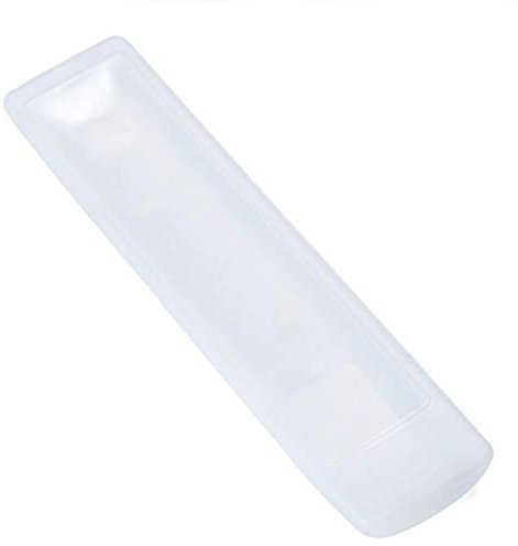 Custodia telecomando TV 21x5 cm Coperchio di controllo remoto protezione Case di protezione impermeabile al silicone per il condizionatore d'aria TV, trasparente