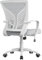 Yaheetech Bürostuhl Ergonomisch Schreibtischstuhl mit Schaukelfunktion Drehstuhl mit Gepolstertem Sitzkissen Chefsessel Höhenverstellbar fürs Arbeitszimmer/Büro, Hellgrau