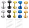 Laralily 5 Paar Ohrstecker Herren,Fake Plug,Hypoallergenes Titan Ohrstecker,Einfaches Ohrstecker Titan,Flatback Ohrstecker,5 mm,Geeignet für Spiraltragusknorpel (Mehrfarbig)