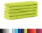BaSaTex 5er Pack Frottee Gästetücher Set 30x50 - Gästehandtuch aus 100% Baumwolle Made in Green - Farbe: Apfelgrün
