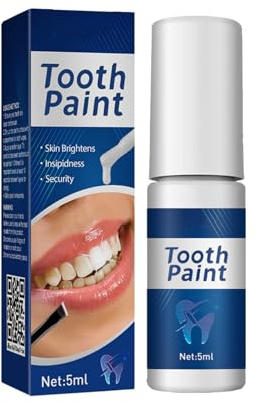 Peinture Vernis à Dents,Blanchiment Temporaire des Dents,Gel de Blanchiment Des Dent,Blanchir Les Facilement,Élimination Des Taches de Dent 5ML