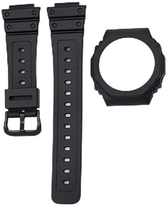 INF TPU-Uhrenarmband für Casio G-Shock GA-2100/GA-2110, weiches, flexibles Material, sicherer, rutschfester Verschluss, unterstreicht die robuste Optik – ideal für Fitness, Alltag, Outdoor und Büro.