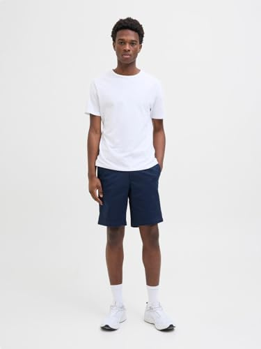 APREL Herren Chino Shorts Regular Fit – Baumwoll-Sommerhose mit Stretch-Anteil – Klassische Kurze Twill-Hose für Smart Casual & Streetwear – Mid Rise