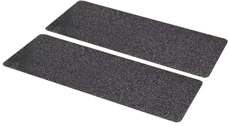 Chatonshen Set of 2 Sanding Pads for Incline Bench, Non-slip Sand Paper for Calf Stretcher Adjustable Wooden Slant Board Sand Papers Sandpaper Board for Calf Stretching, Pilates, Home Gym and Push-U.S