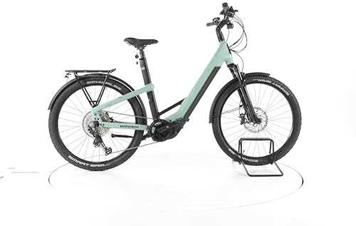Winora E Bike Yakun 12 Trekking E-Bike Damen Herren 28 Zoll Elektrofahrrad, Bosch 85 Nm 750 Wh, 12 Gänge, Hydraulische Scheibenbremse 178-186 cm grün (Generalüberholt)
