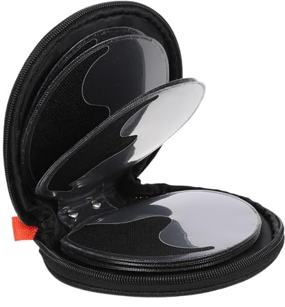 KAILIKETIY Custodia CD 20 Slot Oxford Manico Rinforzato, Organizer Dvd per Auto e Viaggi, Pratica e Resistente per Archiviazione Media