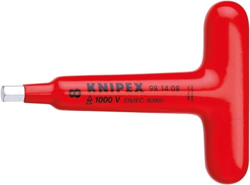 KNIPEX 98 14 06 Screwdriver for Hexagon Socket Screws with T-Handle 120 mm
